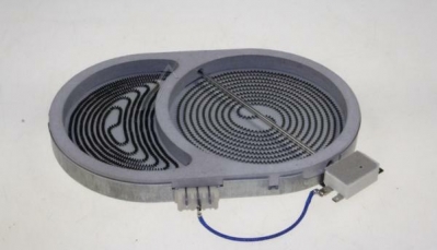 Конфорка для стеклокерамической поверхности Beko 1500/2400W 162260005