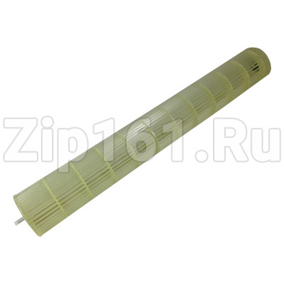 Крыльчатка (турбина) внутреннего блока Haier A0010209019A, D-107мм, Н-755мм, Вал (D-8мм)