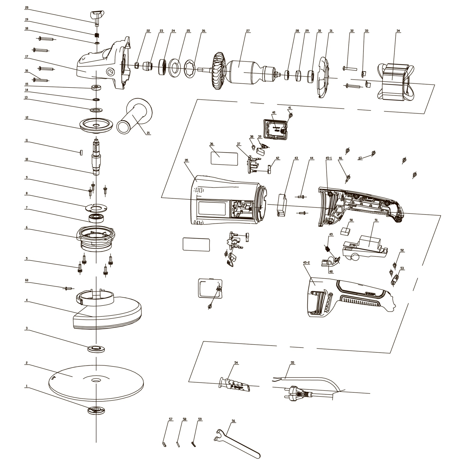 УШМ (Болгарка), 230 мм УШМ-230-2300 ПМ3