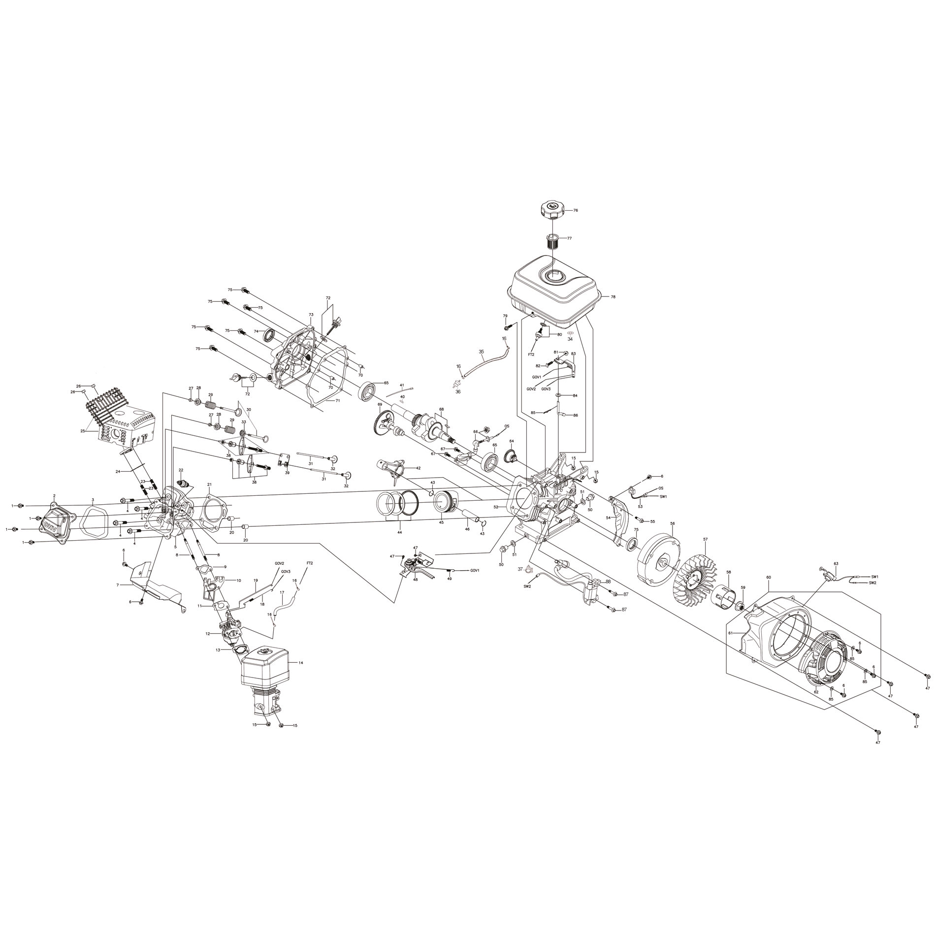 Виброплита бензиновая ЗВПБ-20 Г