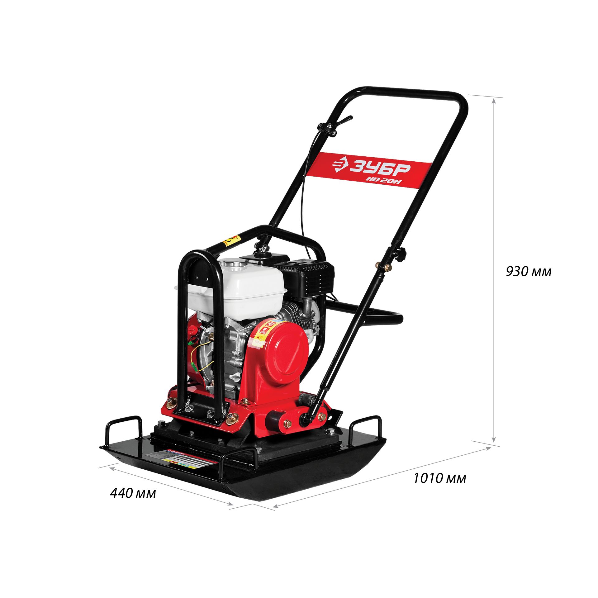 Виброплита бензиновая, двигатель Honda ЗВПБ-20 ГХ