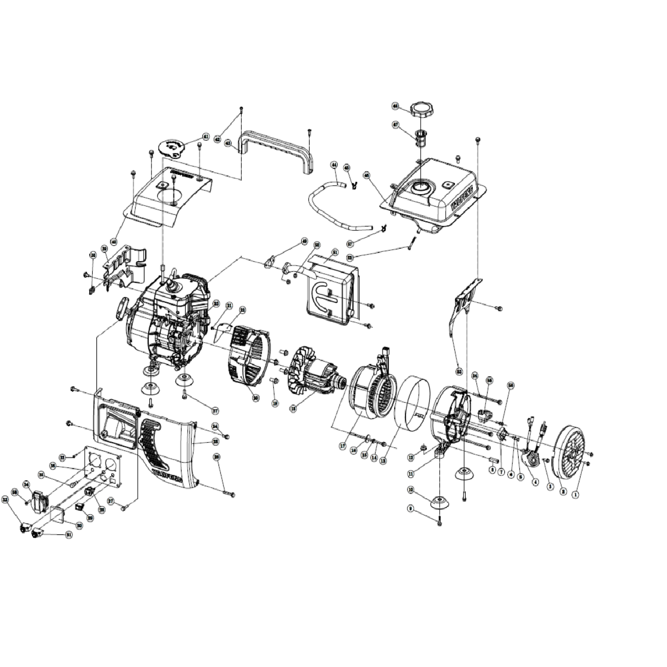 Генератор бензиновый ЗЭСБ-800