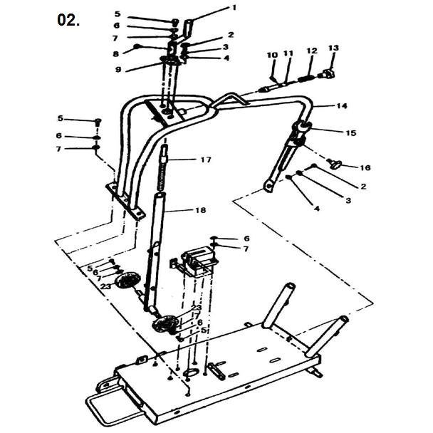 Швонарезчик бензиновый, двигатель Honda ЗШБ-350 Х