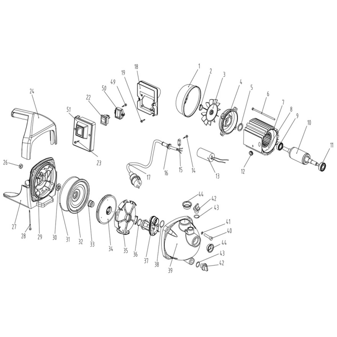 Насос садовый ЗНС-1100