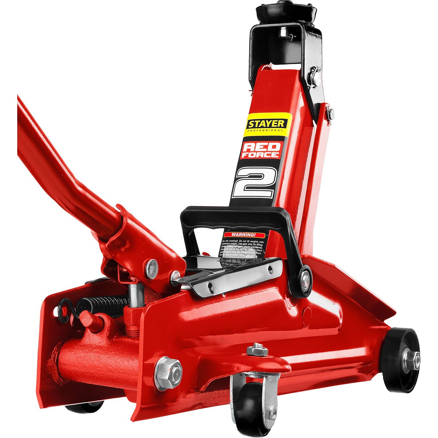 Домкраты подкатные гидравлические RED FORCE, 2 т, 130-350 мм 43153-2