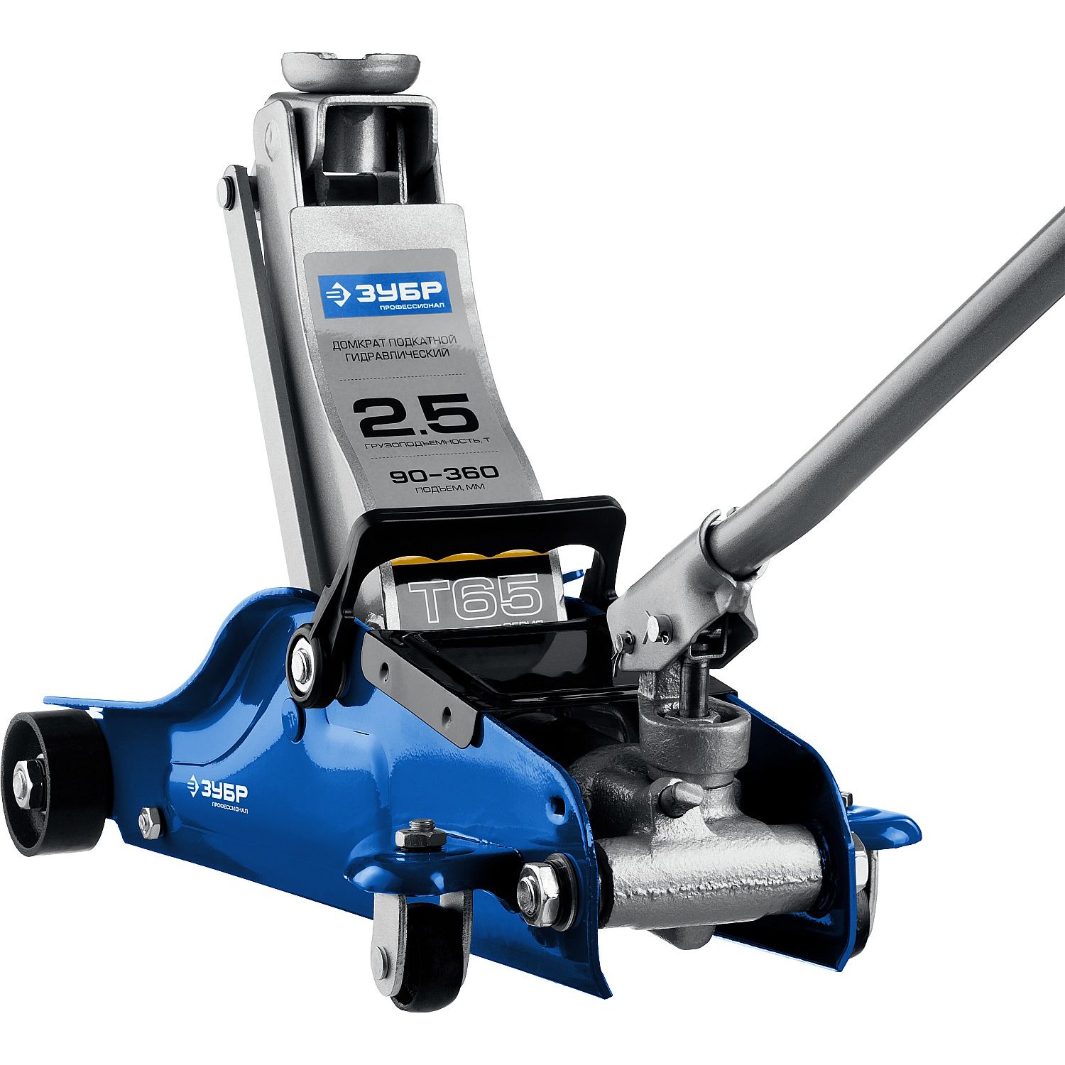 Домкраты подкатные гидравлические, модель Т-65 43057-2.5-K