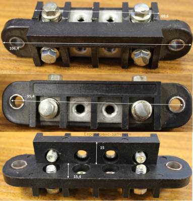Колодка клеммная