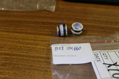 Сальник клапана HL292F-02010 ДЭС12000ЕМ : d7.6 D13.2 h10.6 Цвет белый