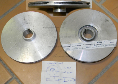 Колесо рабочее