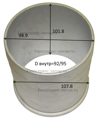 Соединительная трубка 102х108х99 660280004-T840: МБ1600Д100
