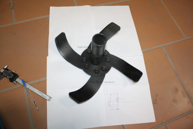 Фреза правая, внешняя. 803018. КБ 71М.60.Н.Р