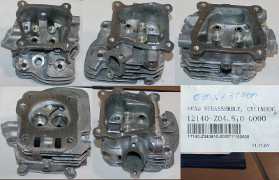 Головка цилиндра двиг.R200L без шпилек 12140-Z040610: КБ60