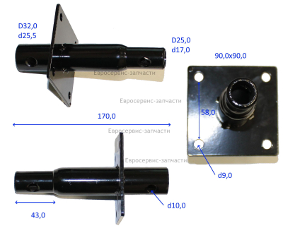 Ступица средняя