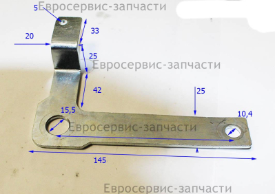 Кронштейн крепления ролика