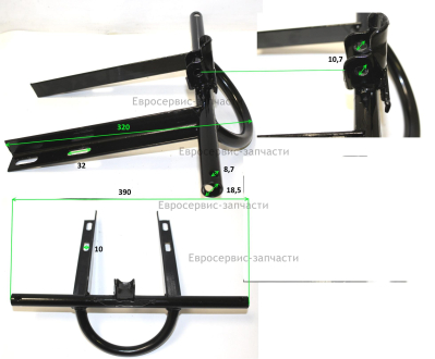 Кронштейн двигателя передний