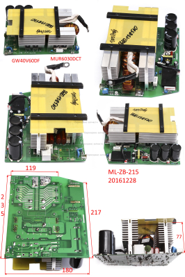Плата основная в сборе ML-ZB-215 (2016 г.)