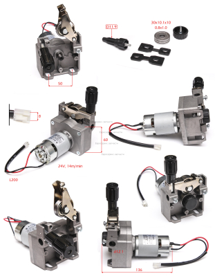 Механизм протяжки проволоки MIG-200S-LCD-024 АИС 200LCD.