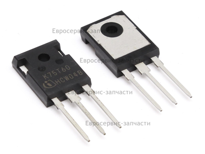 Транзистор IGBT K75T60, 75А, 600В. СМ. 0605.000800 0602.013900 0602.014700