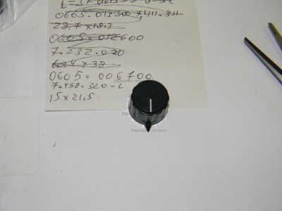 Рукоятка потенциометра