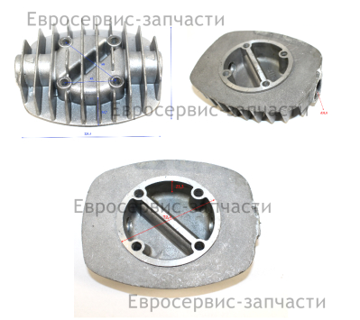 Головка цилиндра. GP-VFL-100L -002. КПМ 360/100 2019