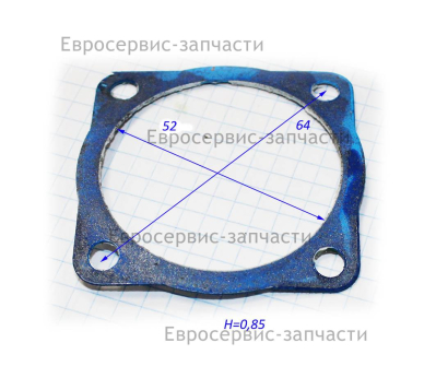 Прокладка крышки подшипника. D.01.10.W015. КПР 360, аналог 0702.034400
