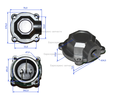Крышка подшипника