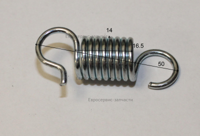Пружина оси 50440130000 ЕКА 36БЛ430(Е1601.001.00)
