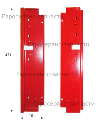 Кронштейн упора параллельного