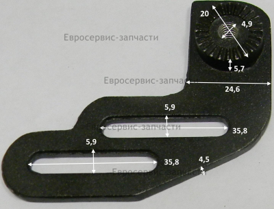 Кронштейн подставки правый. СТ 300С.МС
