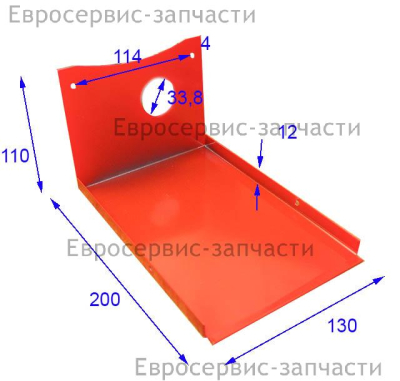 Крышка торцевая блока управления