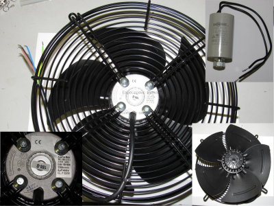 Вентилятор YMF 2E-300, D300, 220В, 0.90А, с решеткой. ТВ 30ЕТ.ЕКТ