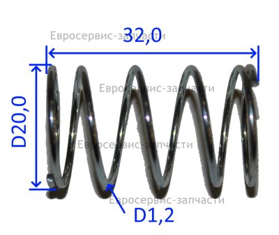 Пружина крепления тяги переключения передач