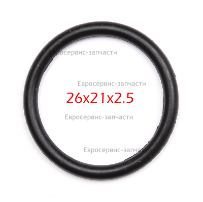 Прокладка кольцо, 26х21х2.5, чёрн. XJ-2008-05. ERH 0724HRE