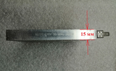 Нагревательный элемент 220V 3kW для ТЭПК-3000(2) PN, ТЭПК-3000(4) TEA