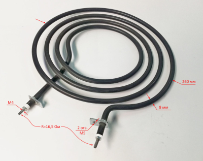 Нагревательный элемент 220V 2,5kW для ТЭП-15000К(43) HJ