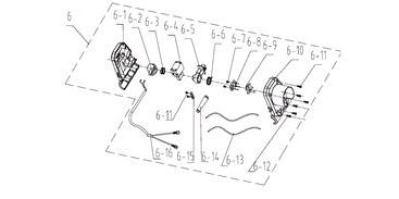 Корпус выключателя в сборе