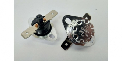 Термостат КSD-301 250В 16А 90°C с кнопкой сброса нормально замкнутый