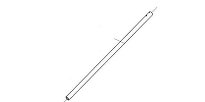 Штанга нижняя N000-025-306 для триммеров КСВ-42-1700, SEB-42-1700