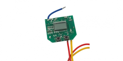 Плата печатная  с ЖК-экраном (регулятор оборотов)