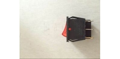 Выключатель двухклавишный 15А 220В KCD6