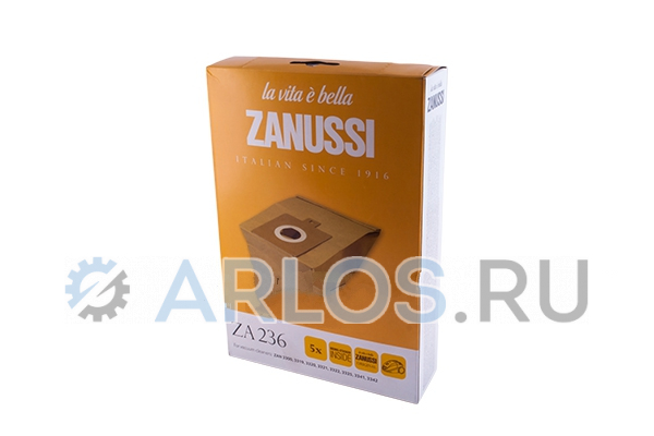 Мешок бумажный для пылесоса Zanussi ZA236 9001664615